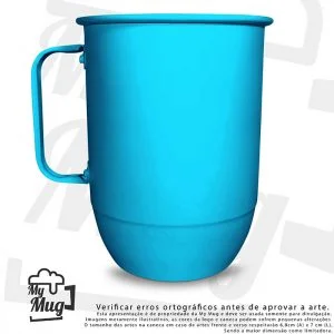 Caneca Azul Tiffany