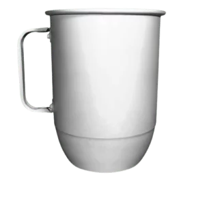 Caneca Branco Brilhante