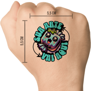 50 tatuagens Temporárias 6x6
