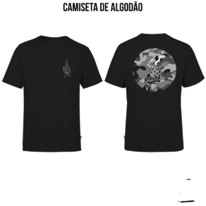 Camiseta -"Burrinho Fardado" por Fotocópia